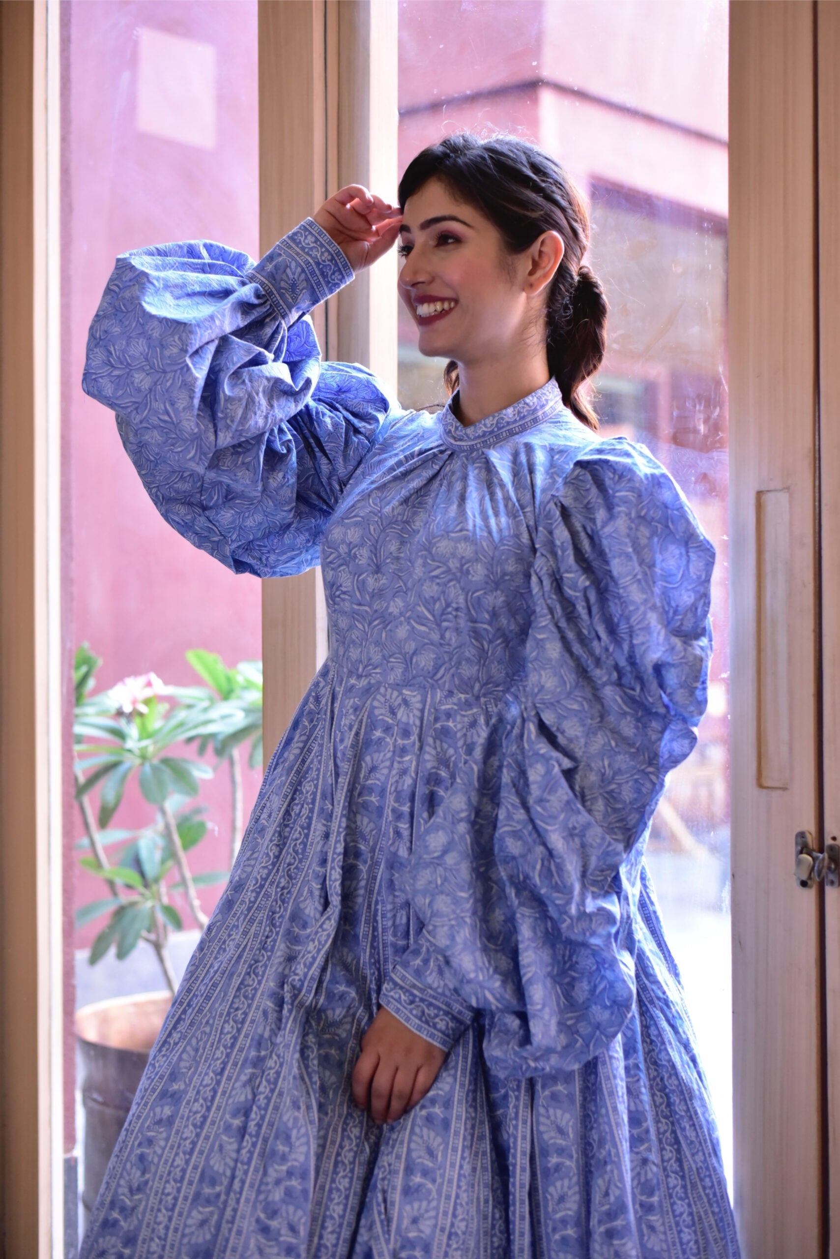 Carolina trendy sleeves maxi